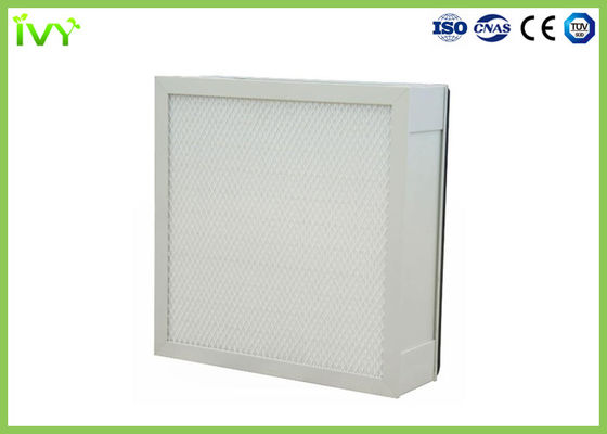 Spray Paint Booth Mini Pleat Air Filters 99.99% High Efficiency At 0.3um