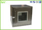 Embedded SS Static Pass Box , Laboratory Pass Box 960*600*1450 Dimension