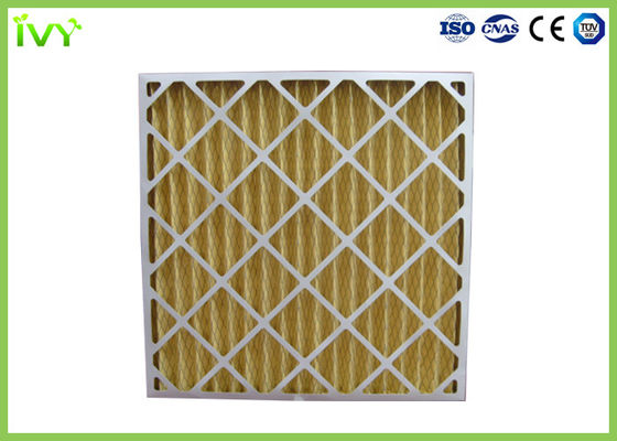 Merv 8 Pleated Furnace Primary Air Filter EU4 With Cardboard Frame