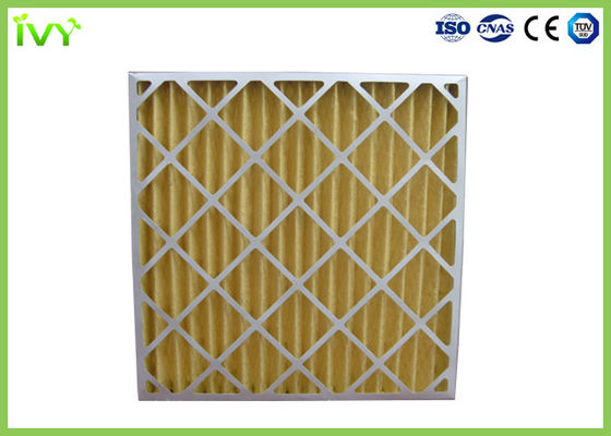 Merv 8 Pleated Furnace Primary Air Filter EU4 With Cardboard Frame
