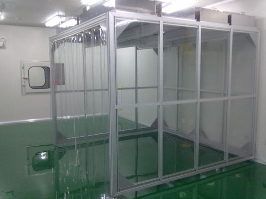 FFU HEPA Filter Cleaning Booth Class 100 Portable Clean Booth