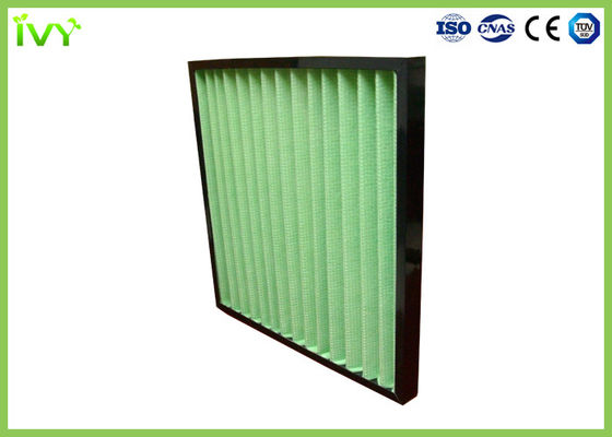 Primary Pleated Pre Filter Synthetic Fiber G4 Air Filter With ABS Plastic Frame