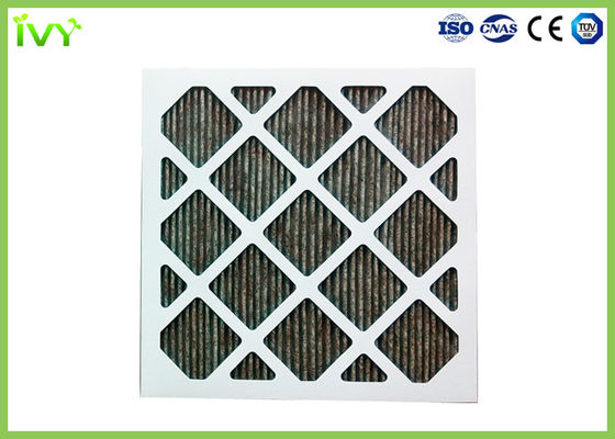 Activated Carbon Folded Air Filter Replacements 200pa G3 Efficiency
