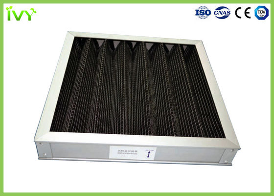 Odor Reduction HVAC Air Filters , Activated Carbon Filter For Air Purification