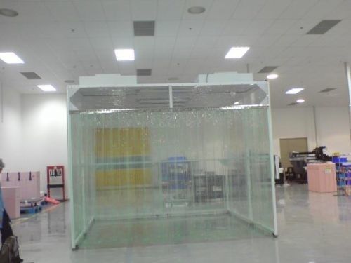 HEPA Filter Prefabricated Clean Room Booth With Fan Filter Unit